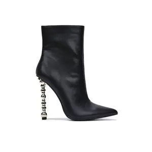 Roxxi Women's Stiletto Fashion Bootie womens boots trendy  boots boots  for Girl Walking Shoes