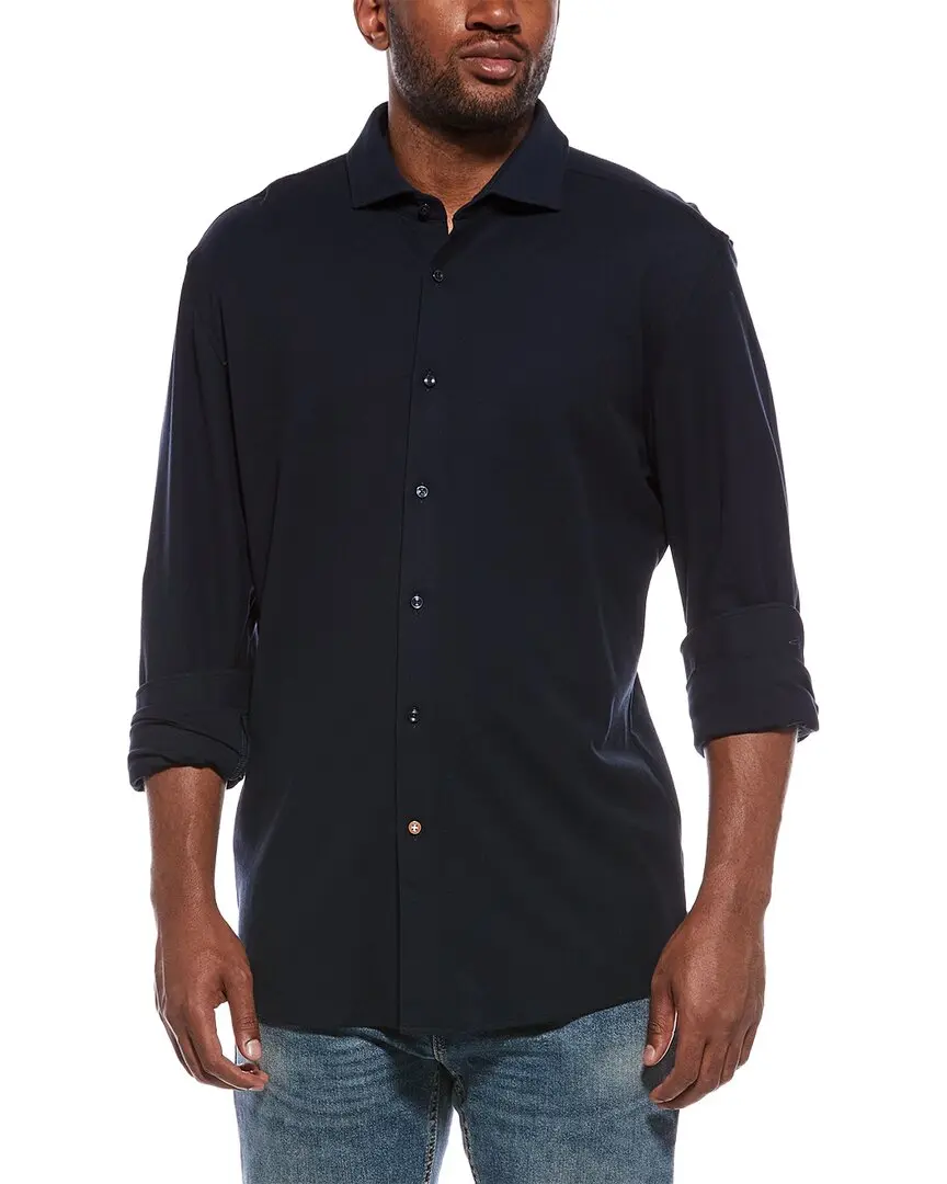 BOSS Hugo Boss Hank Pique Slim Fit Shirt