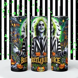 Beetle Juice 20 oz Tumbler - Perfect for Your Beverage Needs - Bottle, Drinkware