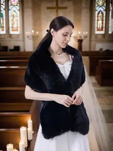 Women's Faux Fur Scarf, Winter Warmth Accessory, Fashionable Design, Ultimate Comfort, Perfect Party Style, Essential Winter Accessory, Soft Warm Shawl