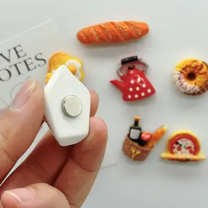 8pcs Resin Creative Fridge Magnets, Photo Memo Board Stickers, Fun Home Decor, Cute Refrigerator Magnets, Cabinet & Dishwasher Decoration, Refrigerator Decorating Magnet