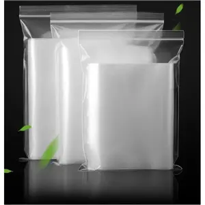 100-Pack 12-Micron Thick Smooth Transparent PE Self-Sealing Waterproof Phone Organizer Bags, Touch-Screen Disposable Plastic Isolation Bags - For Home, Travel Use