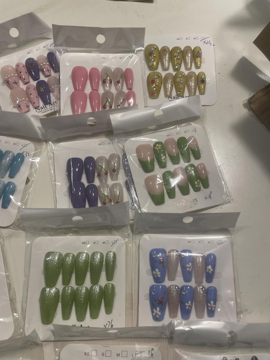 Item: L(long/medium), host:jojo, $19.99 20sets