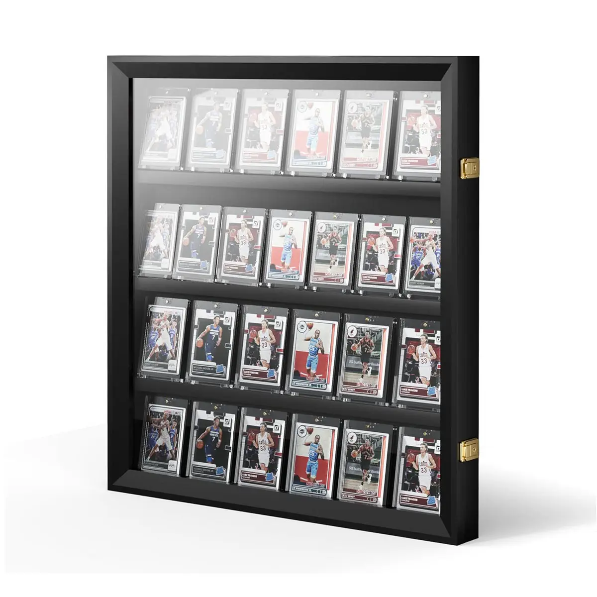 24-Slot Lockable Display Case for Graded Sports Cards - UV Protected Clear Acrylic Wall Cabinet for Baseball, Football, Basketball & Hockey Cards - TikTok Shop 24-Slot Lockable Display Case for Graded Sports Cards - UV Protected Clear Acrylic Wall Cabinet for Baseball, Football, Basketball & Hockey Cards - TikTok Shop