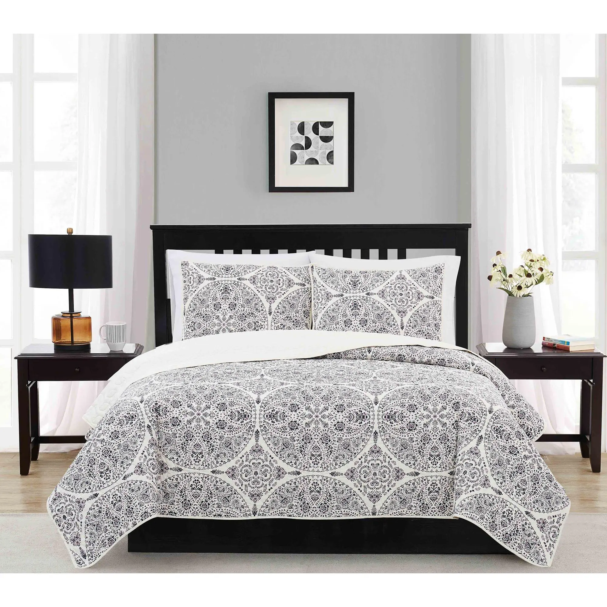 Cannon Gramercy Full/Queen 3 Piece Quilt Set