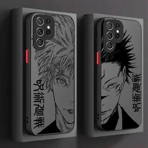Sukuna Jujutsu Kaisen Gojo Cool Case For Samsung Galaxy S25 S24 S23 Ultra S22 S21 Plus FE A12 A13 A14 A15 A16 A25 A35 A52 A54