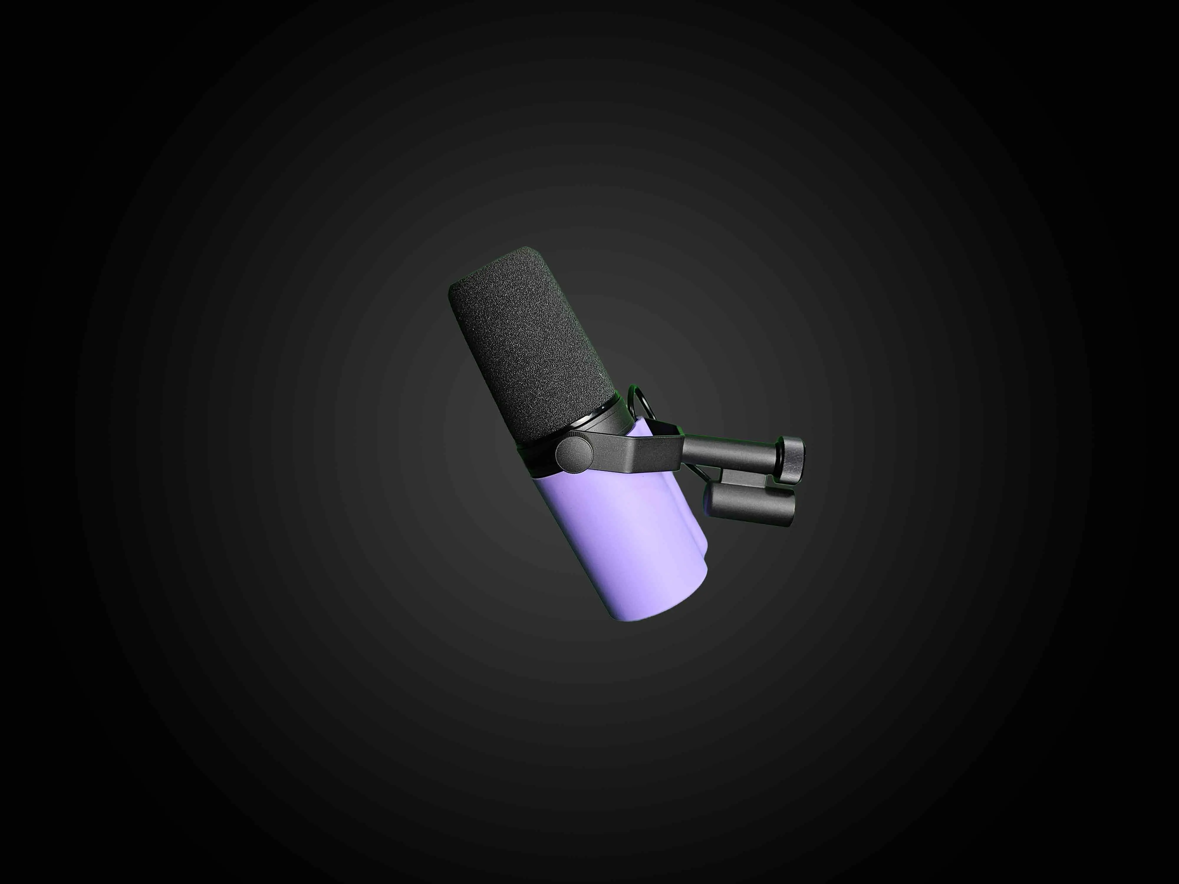 Myc Cover Violet Bold Series Mic Cover for Shure SM7b