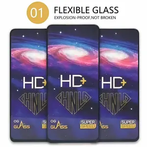 Flexible Glass Screen Protector - Explosion Proof HD Clear For iPhone 16 Pro Max 17  15 14 13 12  PRO PLUS MAX #SYGHMGHM2PC