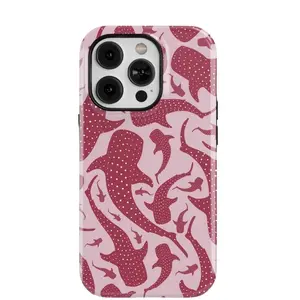 Whale Shark Boho Phone Case – Ocean Animal Print in Coastal Aesthetic Style, Cute Sea Life Design for iPhone 16 15 14 13 12 Pro Max Plus SE & Samsung Galaxy S25 S21 S20 – Beachy Marine Vibes Gift for Her & Him, Trendy Ocean Lover Accessory