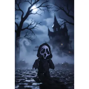 Flexi Ghost Face Figure