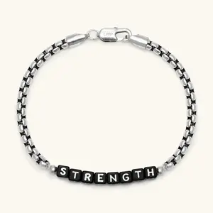 Little Words Project - Father's Day Bracelets for Men – Trackable Kindness Bracelet, Choose Your Size