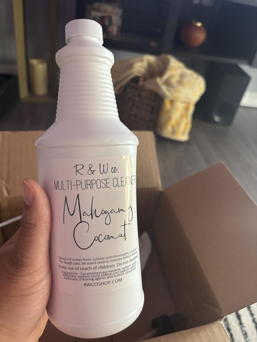 Item: Mahogany Coconut Cleaning Day Bundle