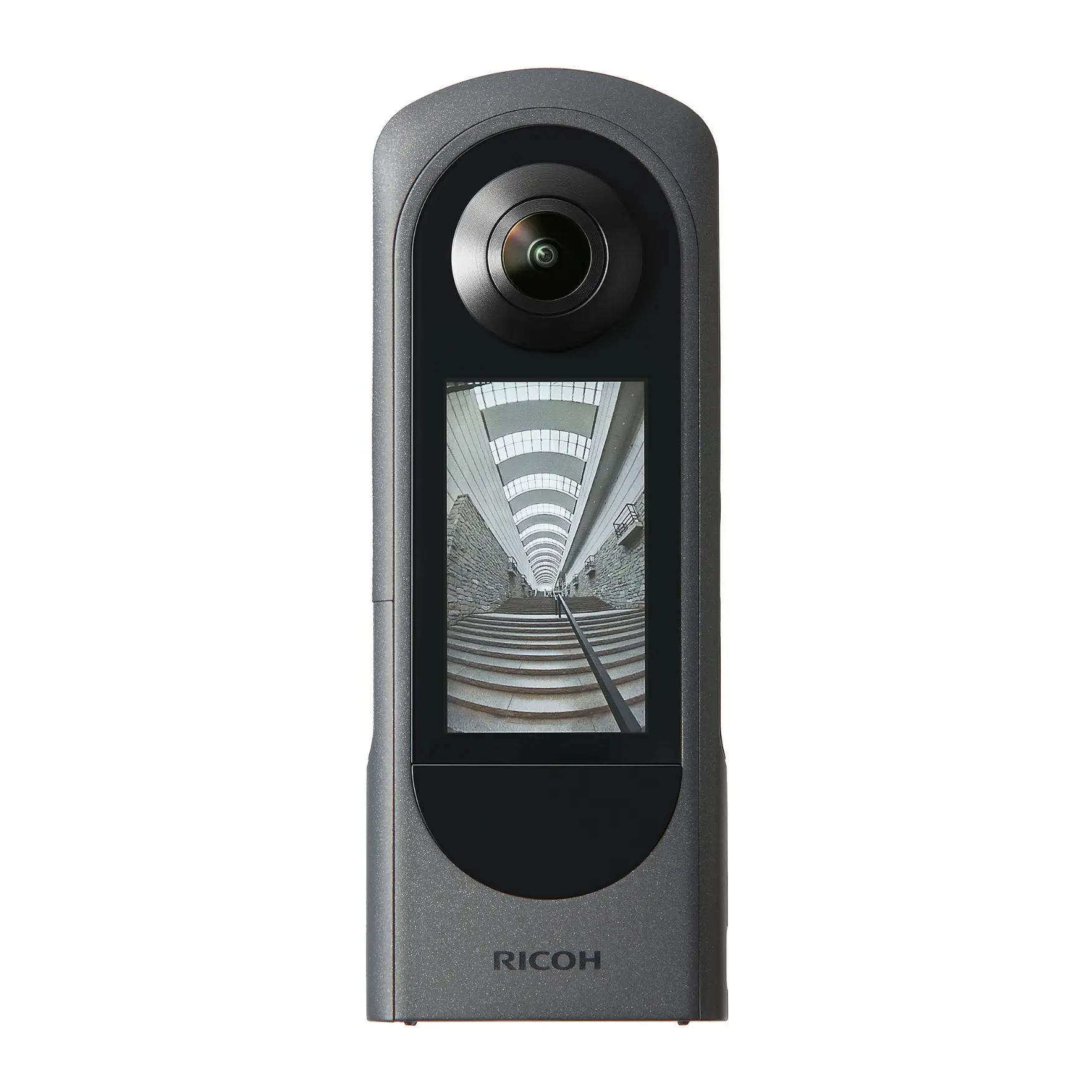 RICOH THETA X 360-Degree Camera, 360 Degree Capture, Bluetooth Connectivity, 11x Zoom, 2.25-Inch Display, 46GB Internal Memory