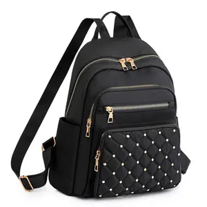 Backpack with Pockets Valentine's fashionable Oxford Cloth Backpack for Women - Stylish, Versatile, and Spacious Casual Travel Backpack travel trip bag Laptop Durable sporty work from home bookbag
