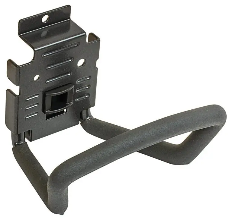 HandiWall 4 Inch Locking Loop Hook | 30 lb Capacity Slatwall Organizer for Tools & Cords