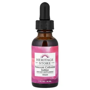 Heritage Store Nascent Colloidal Iodine, 1 fl oz (30 ml)