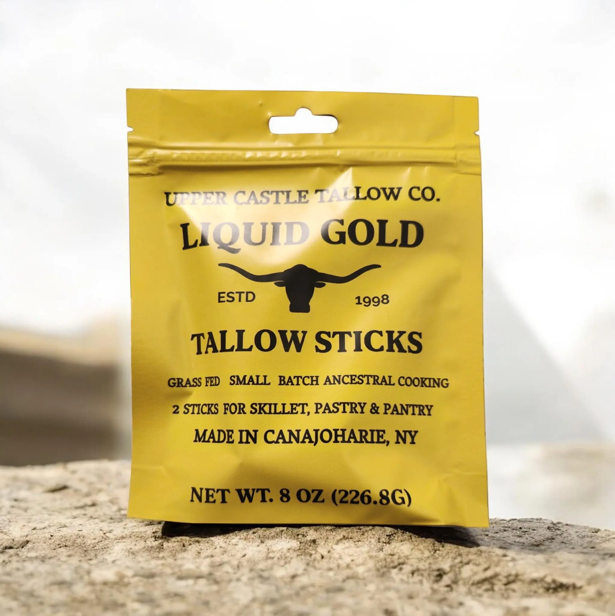 Grass‑Fed Cooking Tallow Sticks, 8 oz