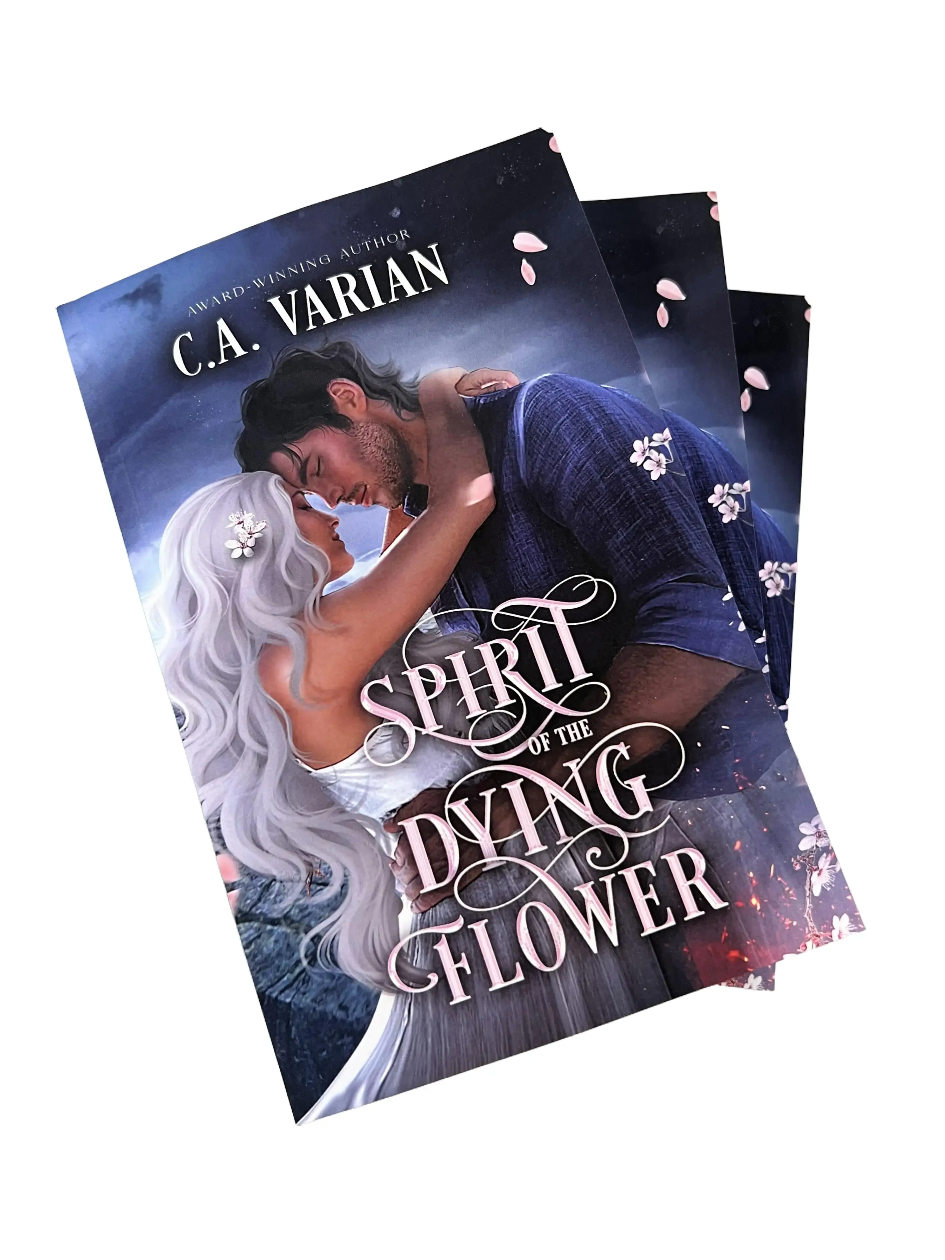 PRESALE-Spirit of the Dying Flower Painted Veil Illustrated edition with printed edges-A Gothic Romance with a Fairytale Twist