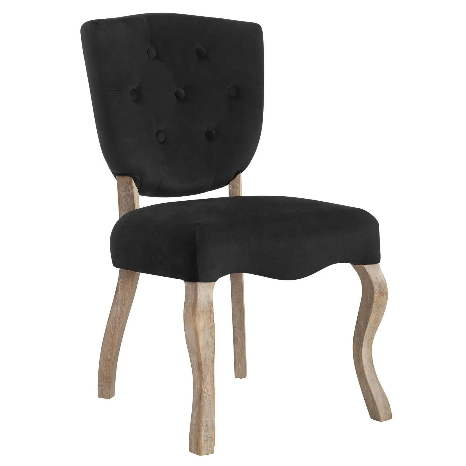 Modway Array Vintage French Performance Velvet Dining Side Chair