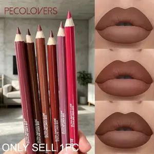 1PC Nude Brown Lip Liner Makeup - Makeup Lipliner, Waterproof And Smudge-Proof Matte Pencil, Long-Lasting And Durable, Non-Smudge, Velvet Lip Liner With Smooth Texture, Easy Glide, Create A Variety of Color Makeup for Your Lips