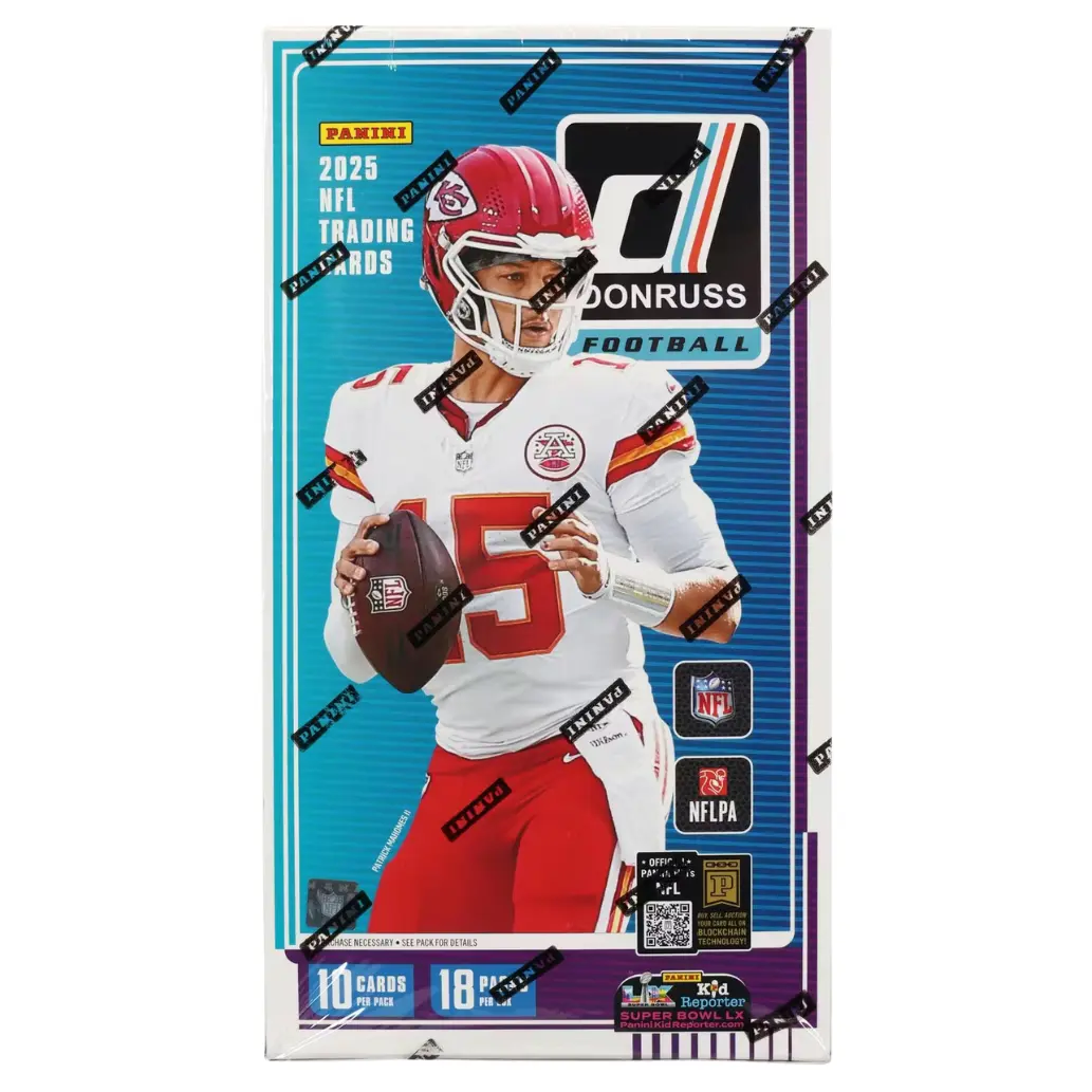 2025 Panini Donruss Hobby box Personal Box Rip & Ship (1 Auto, 18 packs, 10 cards per pack), Collectible Sports Cards, Sports Trading Card
