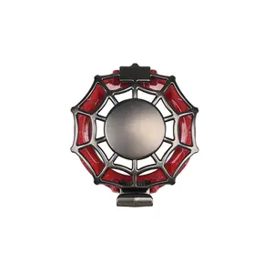 Car Engine Start Stop Button Decoration, Car Interior Decorative, Spider Web Design Car Engine Start Stop Button Cover, Universal Car Interior Decoration Accessories