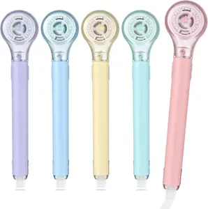 5 Correction Tape Pens, Bright Color Correction Pens, Easy-to-Use Applicator for Instant Correction, School Office Supplies, 1/5 Inch x 236 Inch.