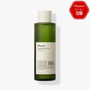 JMSOLUTION Heartleaf 88 Toner - 3 Herb Soothing K-Beauty Toner with Low-Temp Distilled Heartleaf Extract Eco-Friendly