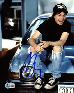 Mike Myers Authentic Autographed 8x10 Photo