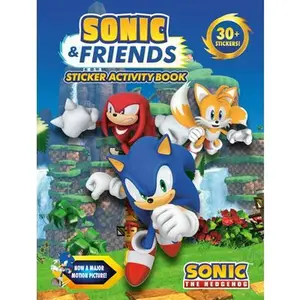 Sonic & Friends Sticker Activity Book -- Penguin Young Readers Licenses, Paperback