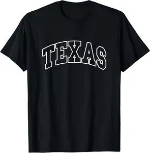 100% Cotton Texas - Throwback Design - Classic T-Shirt