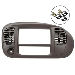 Fit For 97-03 Ford F150 Expedition Radio Climate Trim Bezel Dash Panel Brown