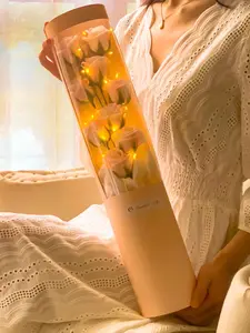 Soap Flower Bouquet, Rose Artificial Flowers, Mother's Day Valentine's Gift, Festival Present, Hug Bucket Soap Flowers