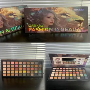 New 50-color earth-toned eyeshadow palette, matte and shimmer makeup palette, bestseller.New multi-color hot-selling women's makeup eyeshadow foundation, makeup palette