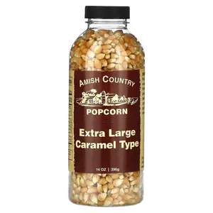 Amish Country Popcorn Extra Large Caramel Type, 14 oz (396 g)