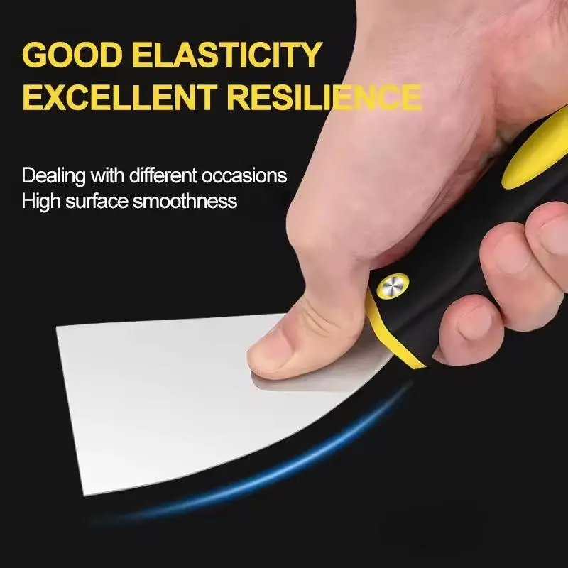 2/3/4/5 Inch Stainless Steel Putty Knife Scraper Shovel Paint Tools Construction Tools Household Industrial Cleaning Tough Scraper