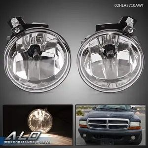 Fit For 2001-2004 Dodge Dakota 2001-2003 Durango Clear Pair Fog Light Lamp