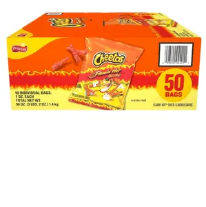 flaming hot chettos 50 pack bag