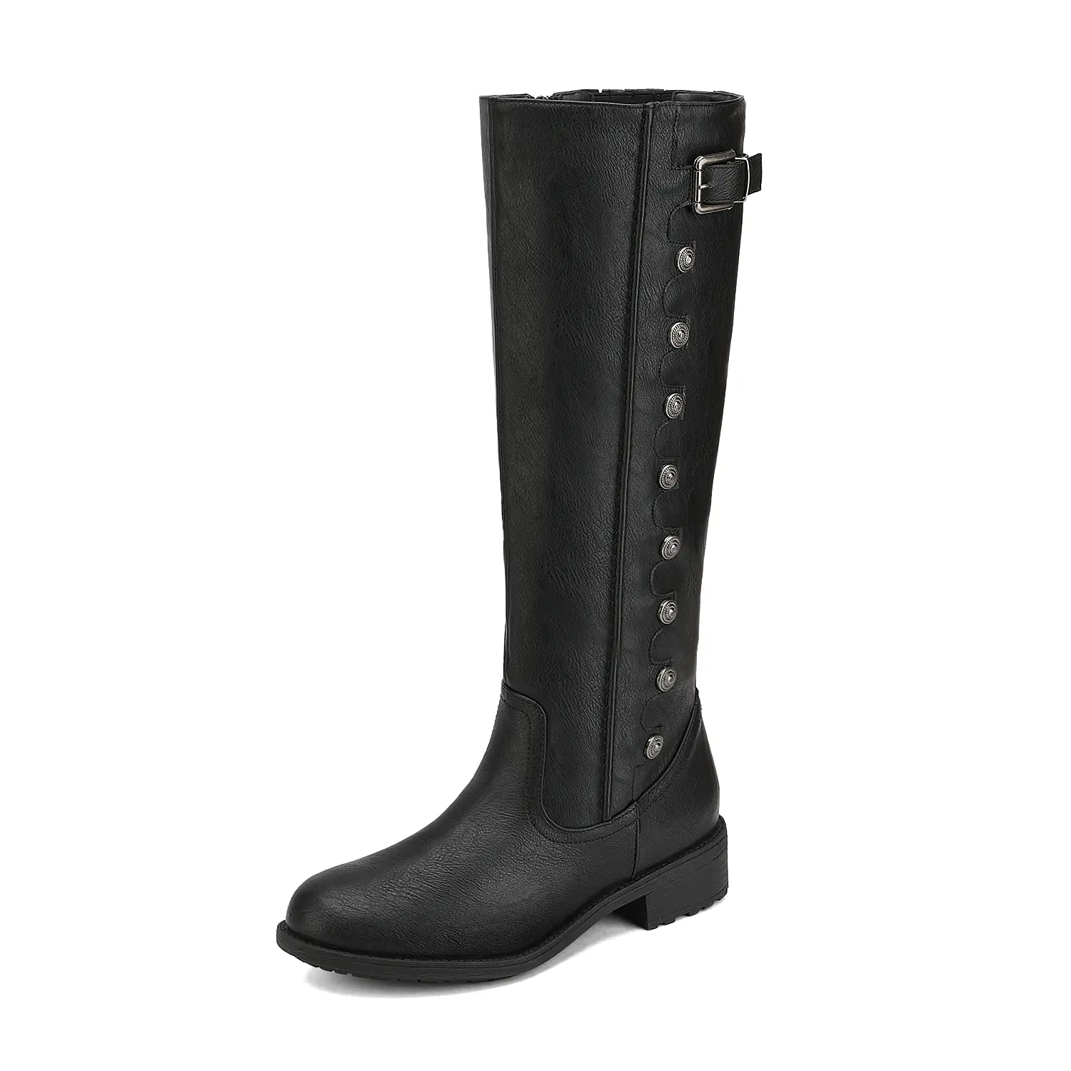 DREAM PAIRS Women's Wide Calf Knee-High Fashion Winter Riding Boots, Women's Shoe, Stylish Footwear