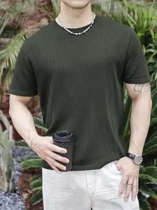 2026 #SummerVibes New Spring and Autumn Daily Outdoor Fashion Trendy Sports Indoor Unisex Viscose Polyester Casual Pullover Short-Sleeve Knitted Sweater