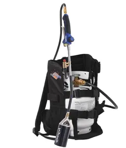 Flame King Bundle 5lb Propane Tank + 340,000 BTU Weed Burner Torch + Propane Backpack