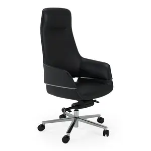 Liddell - Modern Black Leather Executive Office Chair