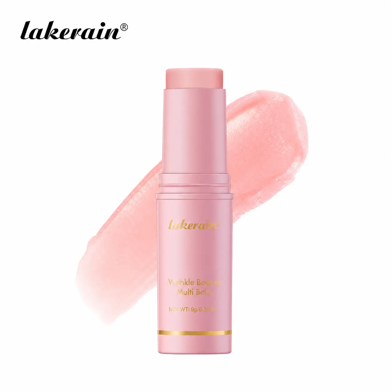 Pink Collagen Multi-Balm: Korean Anti-Aging Volufiline + NAD+ Balm for Eyes, Neck & Lips – Firming, Fine Line Reduction & Collagen Boost