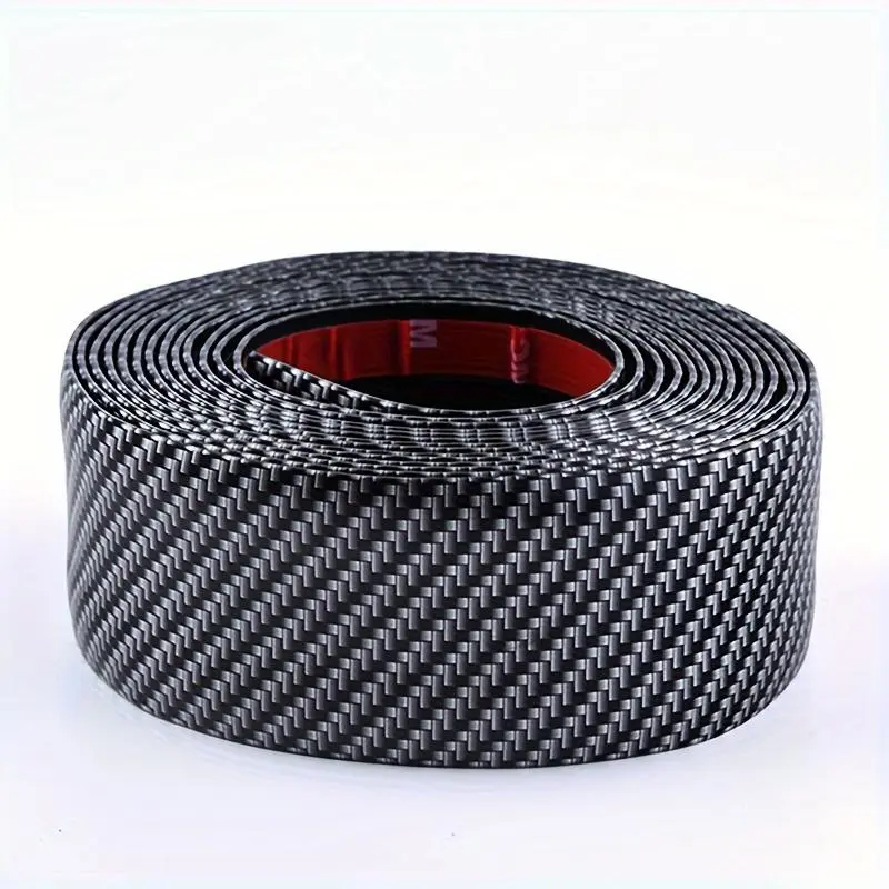 Car Door Edge Entry Guards, Anti-Collision Scratch Cover Strip Sticker, Waterproof Carbon Fiber Threshold Protector Tape, Universal Self-Adhesive Vehicle Door Sill Protector Vinyl Decals