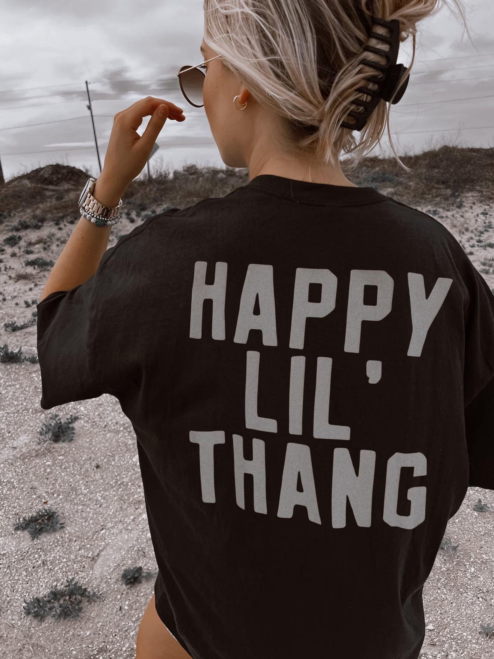 Happy Lil’ Thang Shirt, Aesthe &hellip;