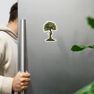 Money Tree Magnet - Premium Matte Vinyl Magnetic Decor