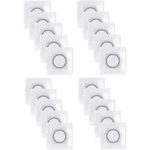 20 Pairs of  Sewing Super  Snaps, PVC  Sewing Wallet Closure Fasteners  Snaps  Fasteners for Apparel Handbags Wallet Accessories DIY Craft Sewing Tools(1.4 Inch)