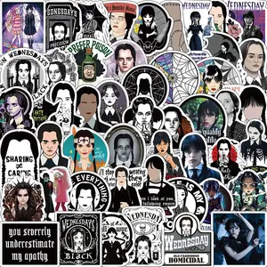 Movie Character Pattern Sticker, 50/1000pcs Waterproof Self Adhesive Decor Paper, Decor Sticker for Gift Greeting Card Water Bottle Laptop Phone, Ornaments