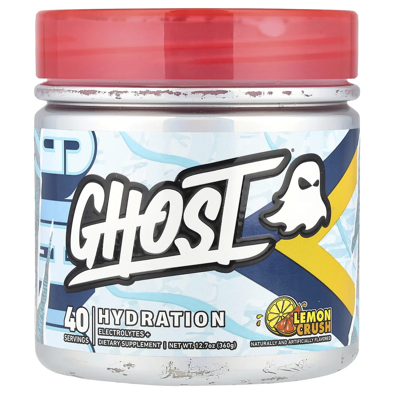 Ghost Hydration, Lemon Crush, 12.7 oz (360 g) Ghost Hydration, Lemon Crush, 12.7 oz (360 g)