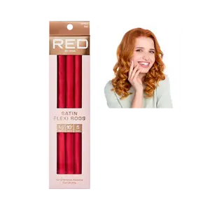 RED by KISS Heatless Curling Silky Satin Flexi Rods